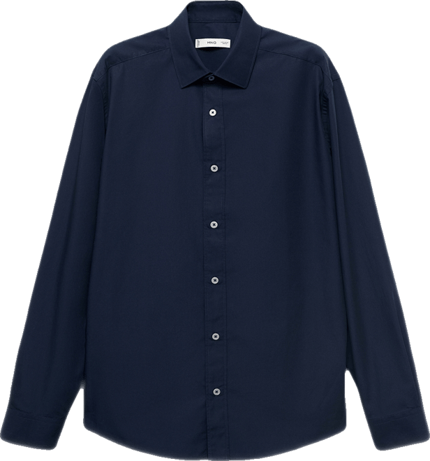 Men's Regular-Fit Cotton Shirt