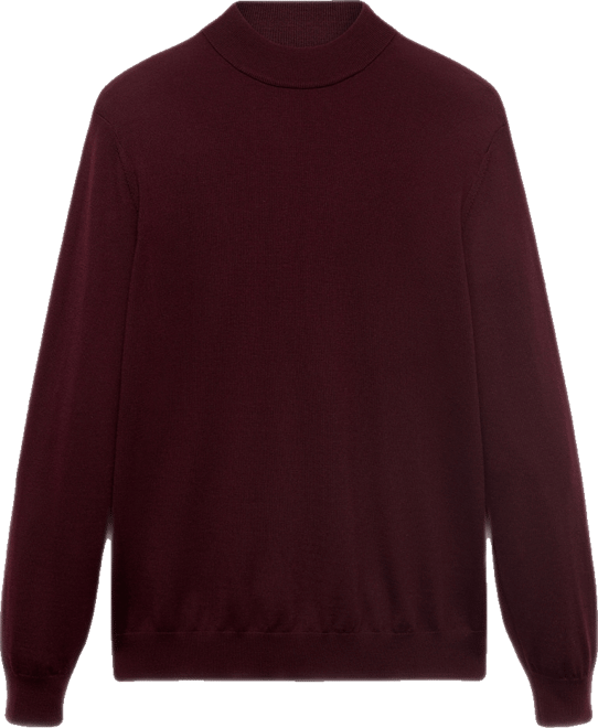 Men's Wool Turtleneck Sweater