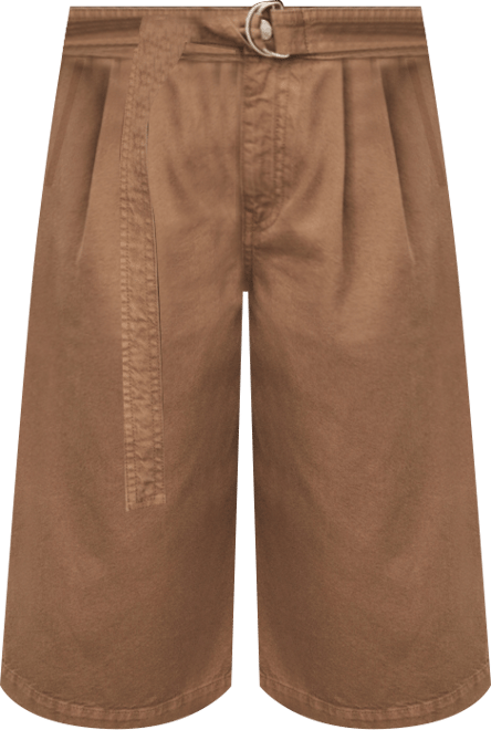 Women's Belted Denim Jorts