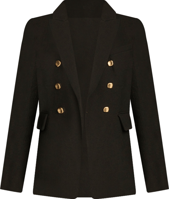 Women's Double Breasted Buttoned Blazer