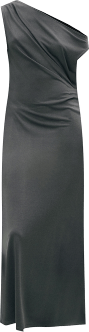 Women's Asymmetrical Pleated Dress