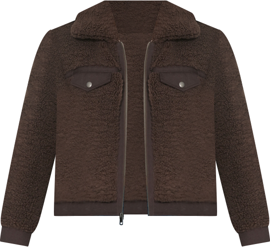 Women's Sherpa Zip-Front Jacket