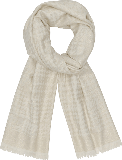 Women's Tweed Pattern Lurex Wrap