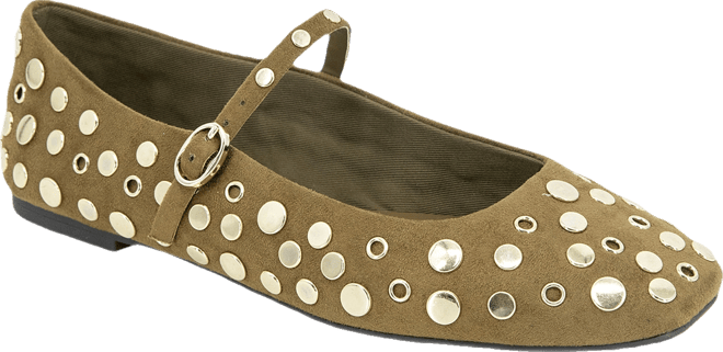 Women's Jasper Stud Ballet Flats