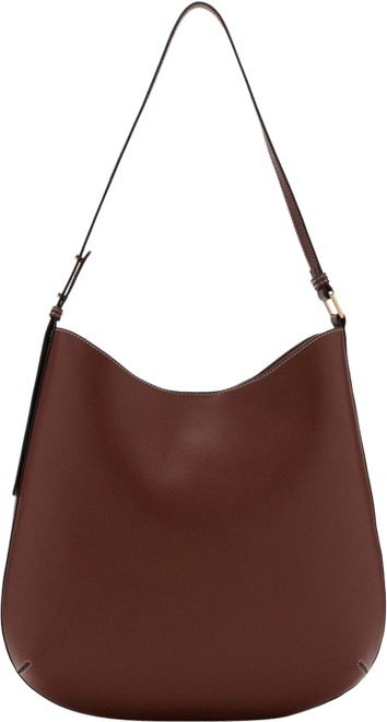Women's Large Oval Shoulder Bag