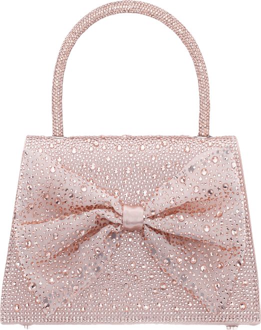 Crystal Magnetic Snap Satchel Bag