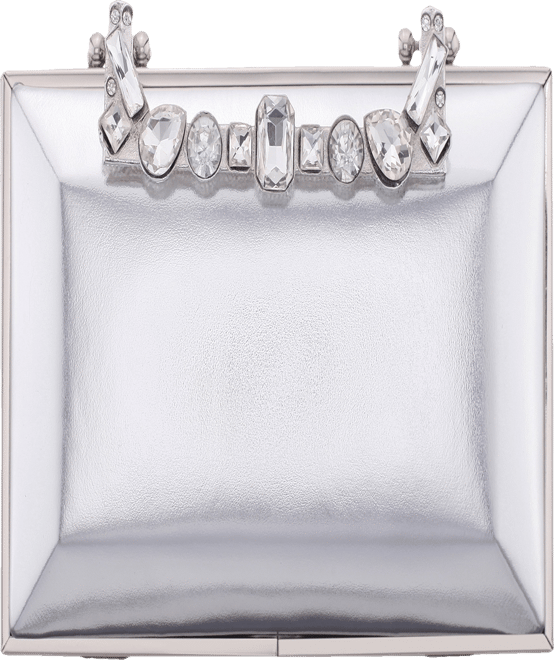 Crystal Handle Lift Lock Clutch