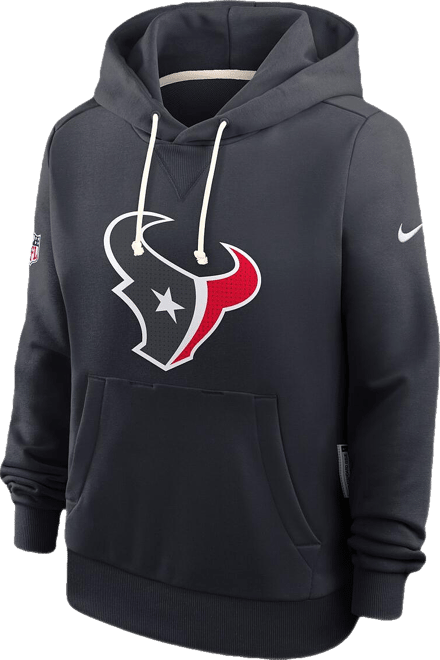Women's Navy Houston Texans Sideline Standard Issue&nbsp;Initial Home&nbsp;Dri-fit Hoodie