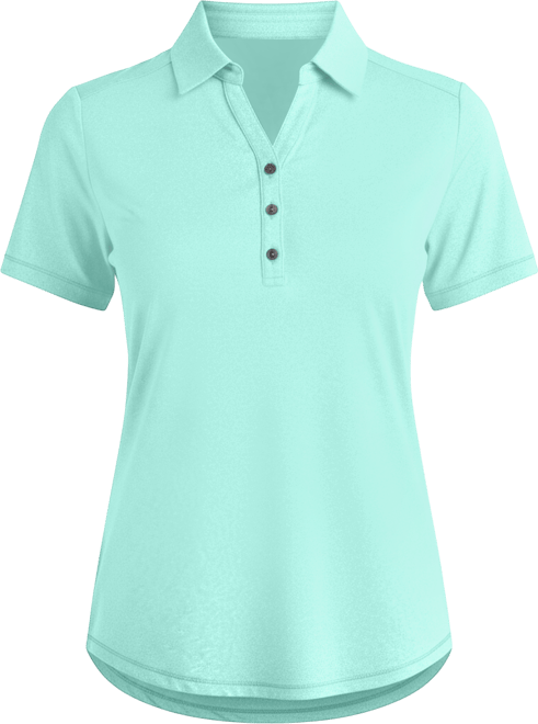 Forge Eco Stretch Recycled Womens Short Sleeve Polo