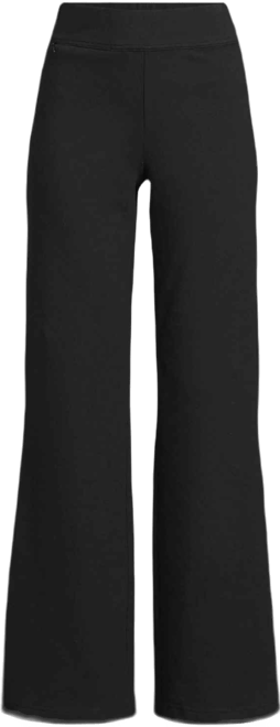 Women's Petite Starfish High Rise Pull On Wide Leg Pocket Pants