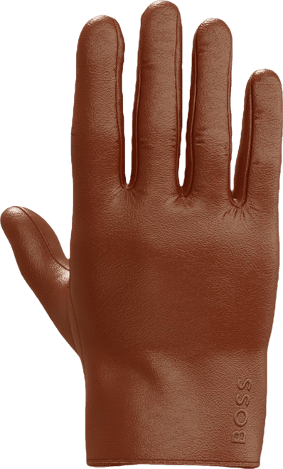 Men's Logo Detail Gloves