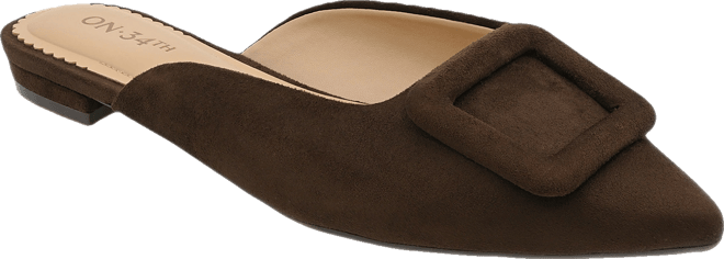 Women's Mabel Buckle Mules, Created for Macy's