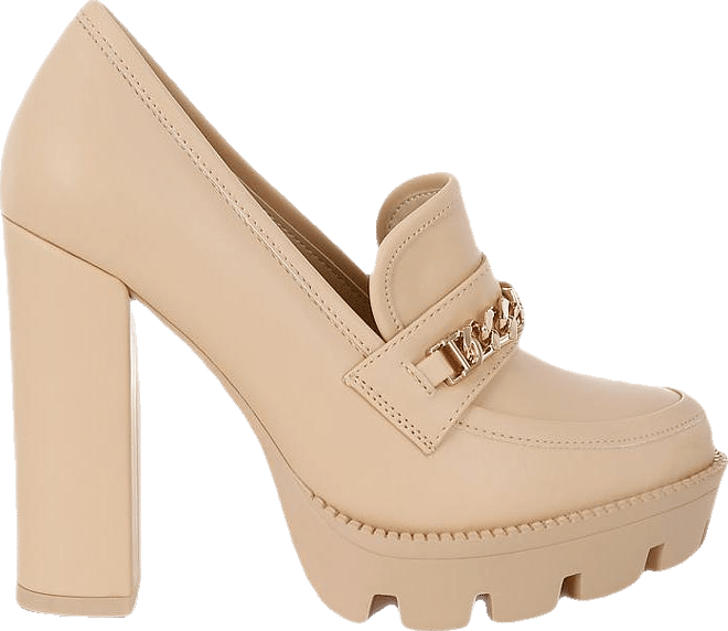 Y2K Chunky High Block Heeled Loafers Women