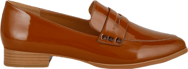 Patent Pleather Penny Loafers Women