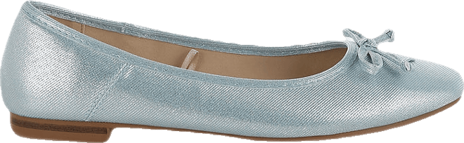Agshin Metallic Ballet Flats Women