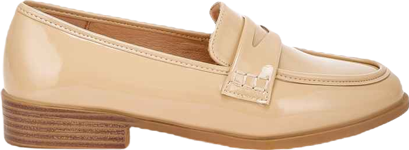 Mogul Penny Strap Detail Womens Loafer