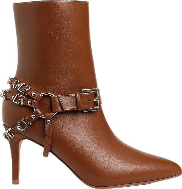 Nicene Harness Detail Stiletto Boots Women