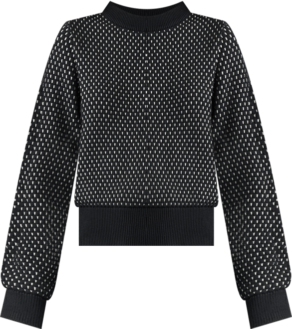 Women's Snowflake Crewneck Long Sleeve Sweater