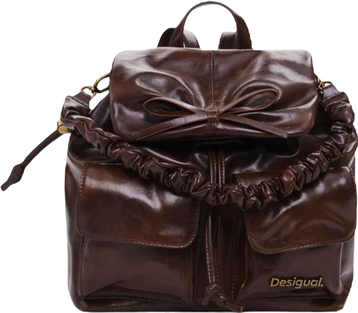 Women's Small backpack with bow