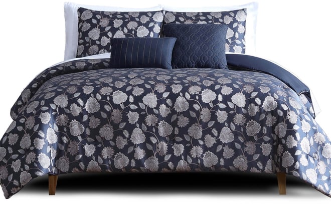 Hallmart Collectibles Balham Jacobean 9-Pc. Comforter Set, Queen