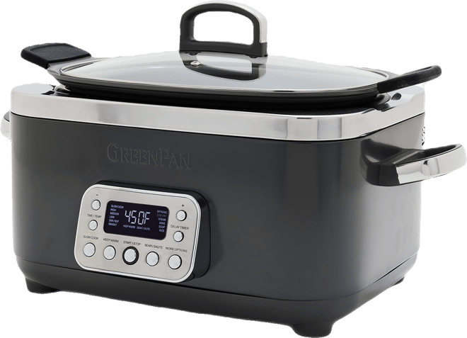 Elite 6 Quart Ceramic Nonstick Slow Cooker