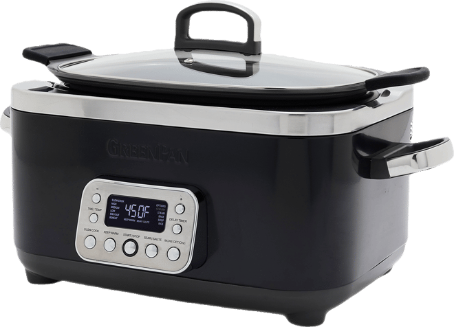 Elite 6 Quart Ceramic Nonstick Slow Cooker
