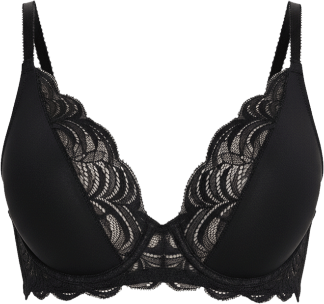 Persuasion Lace Convertible Plunge T-Shirt Bra