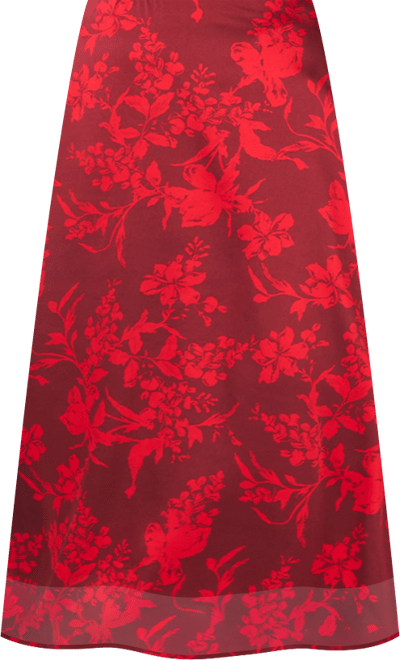Women's A-Line Midi Skirt