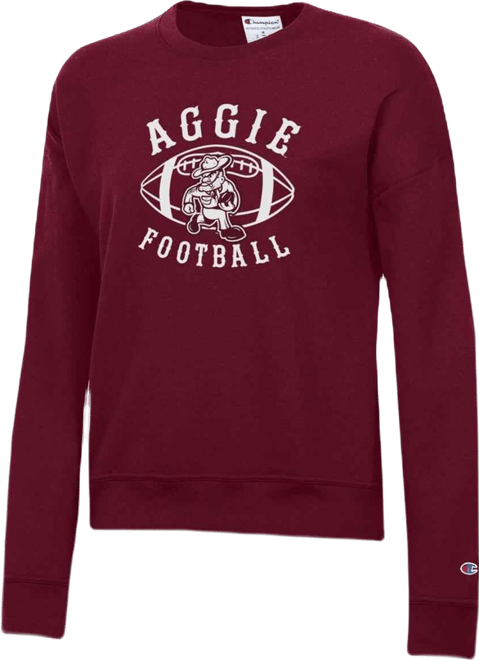 Women's Maroon Texas A&M Aggies Ol' Sarge Fleece Crewneck Pullover Sweatshirt