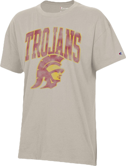 Women's Tan Usc Trojans Core Oversized T-Shirt