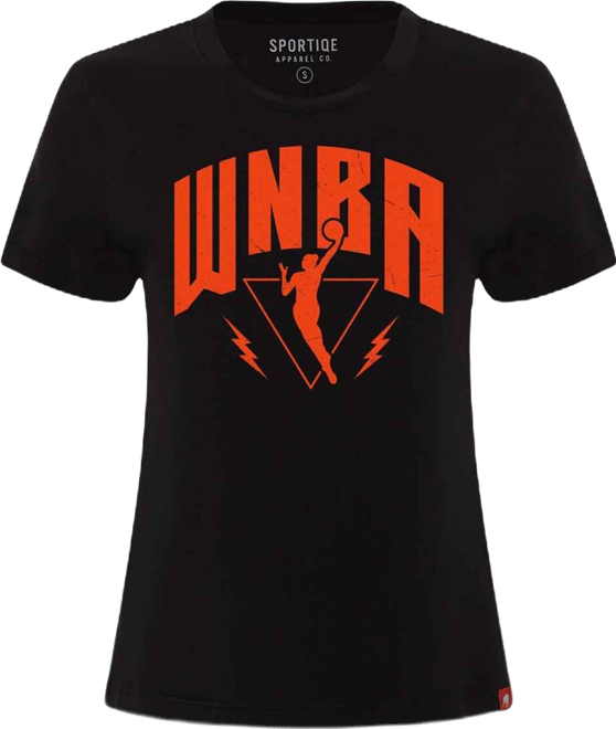 Women's Black Wnba Logo woman Arcadia Premium T-Shirt
