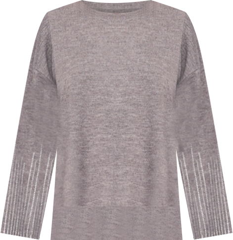 Women's Rhinestone Long Sleeve Sweater