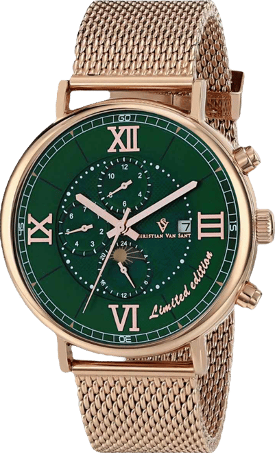 Men's Somptueuse Ltd Green Dial Watch