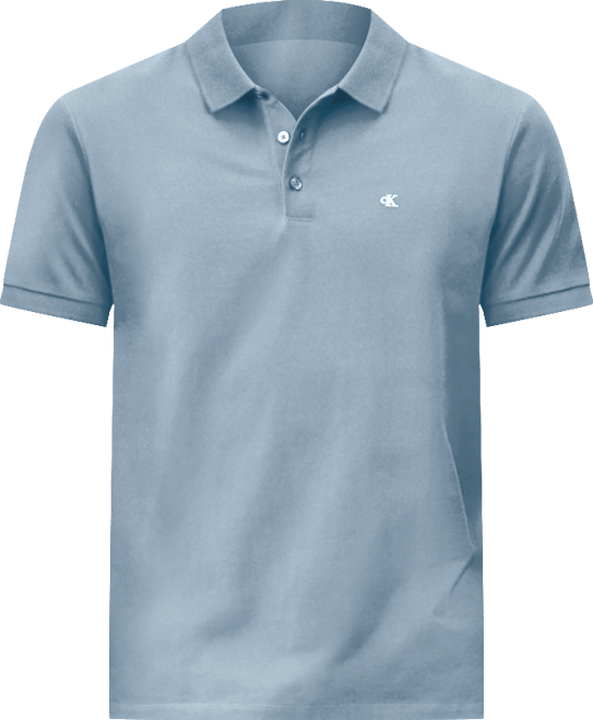 Men's Short Sleeve Solid Polo Shirt