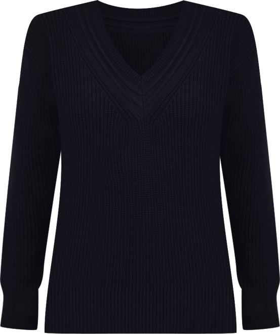 Women's V-Neck Long-Sleeve Sweater, Macy's Exclusive