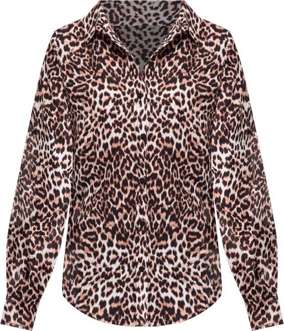Women's Leopard-Print Shirt, Macy's Exclusive