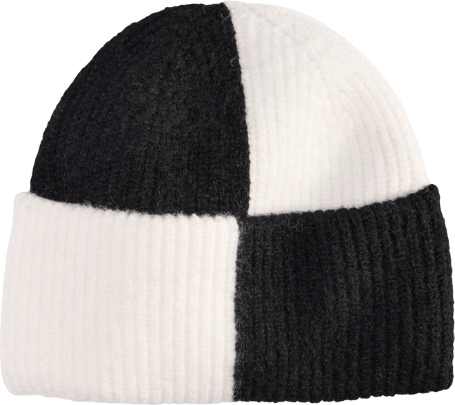 Brushed Rib Colorblocked Beanie, Macy's Exclusive