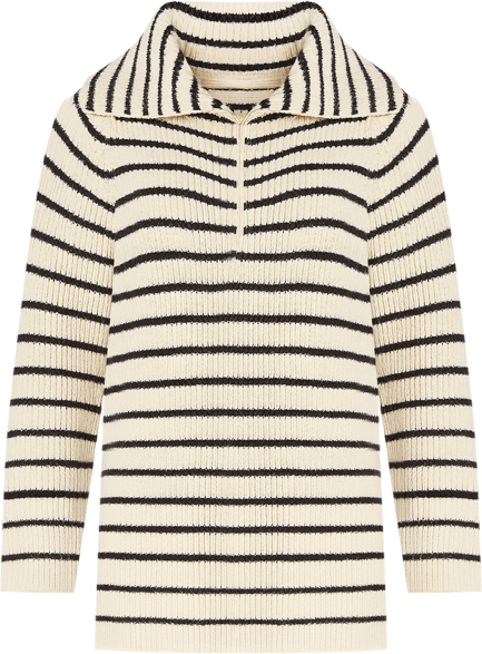 June + Vie Women's June + Vie Half-Zip Sweater