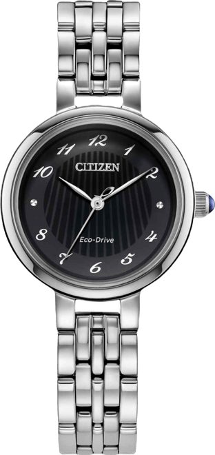 Women's Classic Silver-Tone Stainless Steel Bracelet Watch, 27.7mm