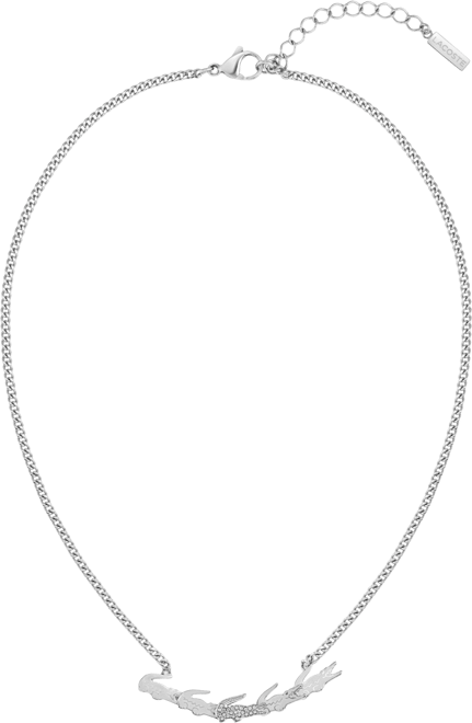 Crocodile Statement Necklace, 16" + 2" extender