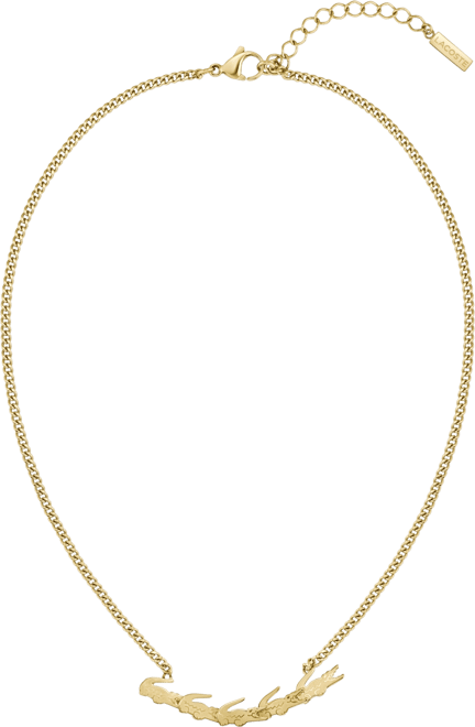 Crocodile Statement Necklace, 16" + 2" extender