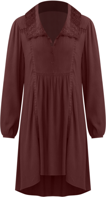 Women's Peter Pan Collar Mini Dress