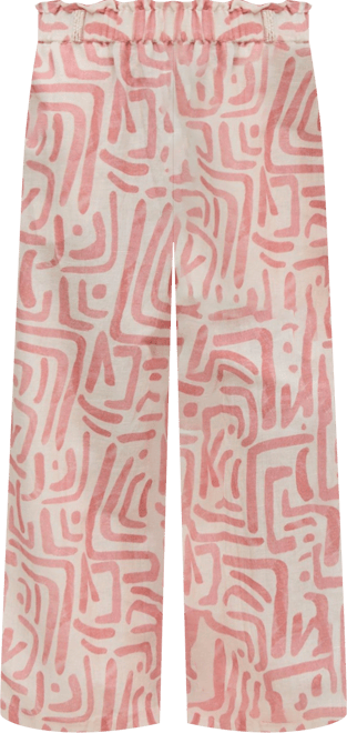 Women's Pop Front Tie Warhol Print Pants