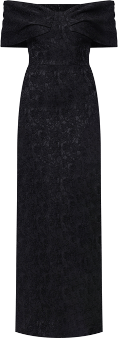 Women's Long Off-the-Shoulder Dress