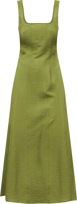 Women's Stitching Detail Midi-Dress