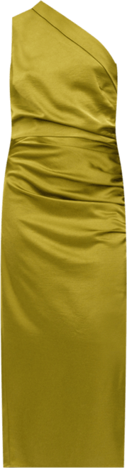 Women's Asymmetrical Satin Dress