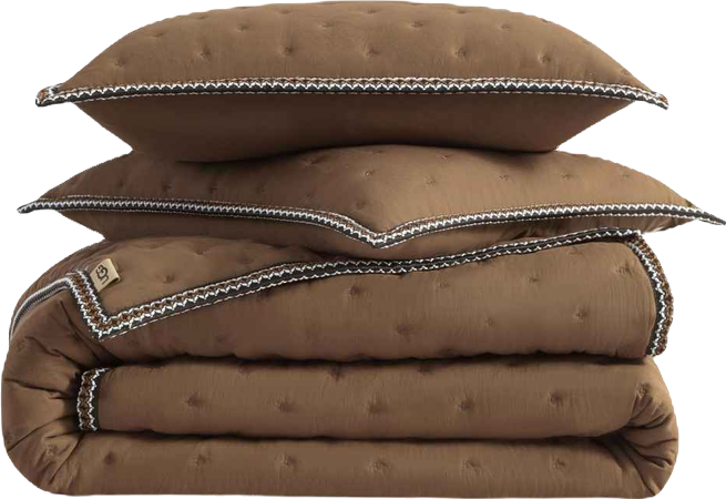 Devon  Braid Quilt Set, Full/Queen