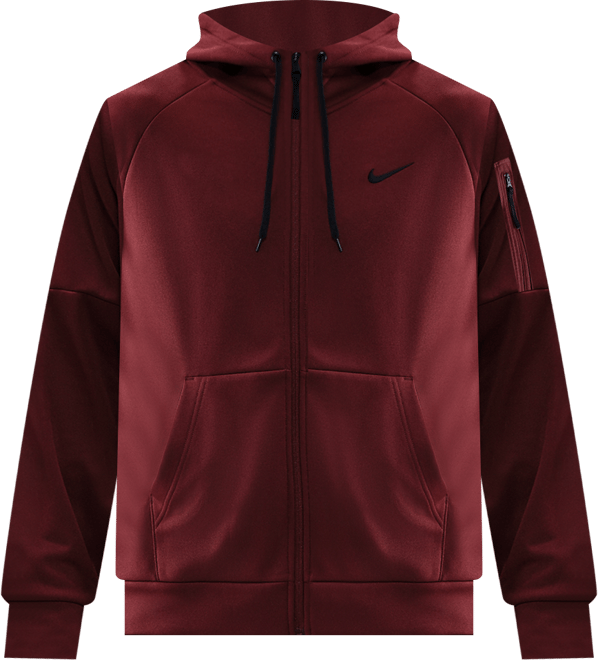 Nike Therma Męska bluza z zamkiem na całej długości do fitnessu Therma-FIT