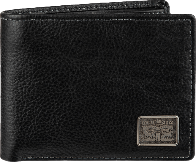 Men's Bill Divider and Ornament Passcase Wallet