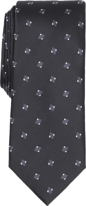 Men's Arctic Neat Printed Slim Tie, Macy's Exclusive